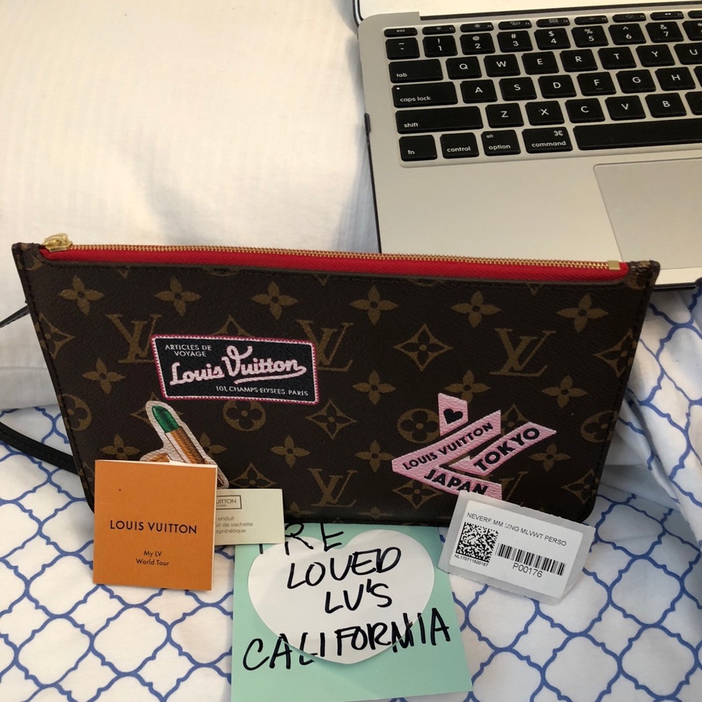 Louis vuitton limited edition pouch